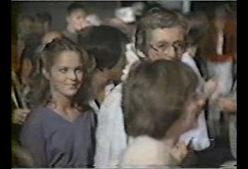 Melissa Sue Anderson in crowd